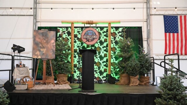 Hope For Little Hearts Fundraiser stage