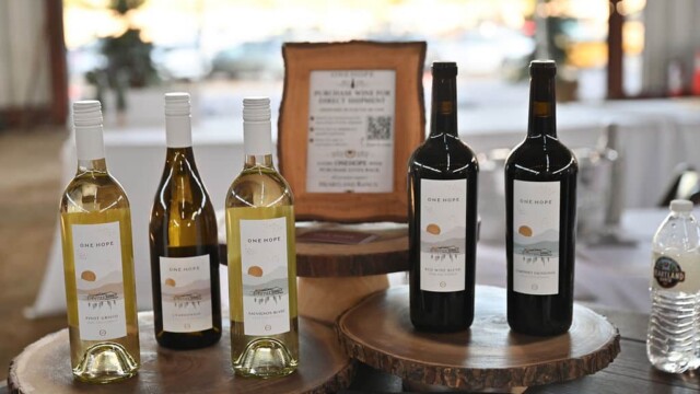 Wine bottles