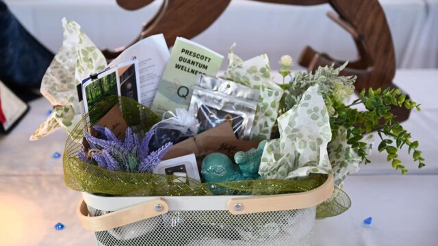 Gift basket for auction