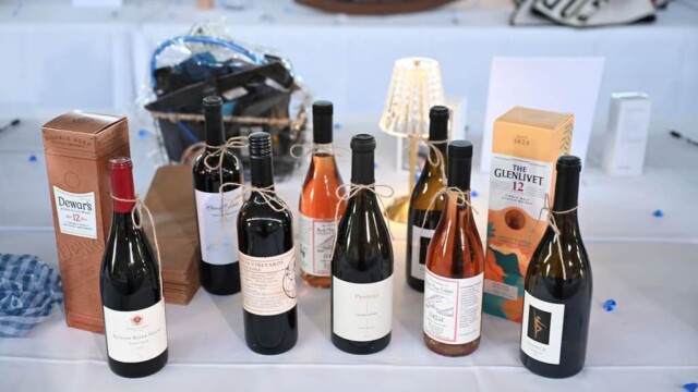 Alcohol bottles and accessories for auction
